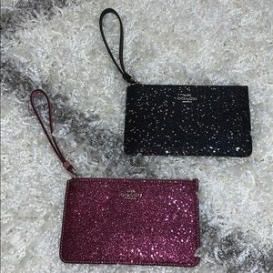 Brand new COACH wristlets